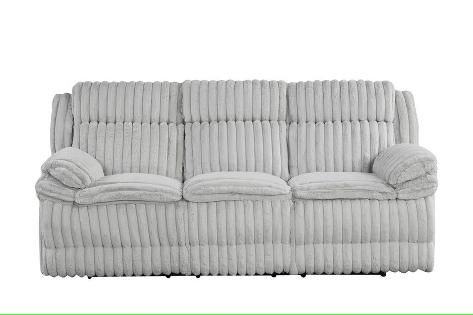 S3939 MELLO GREY 3 PIECE RECLINING LIVING ROOM SET