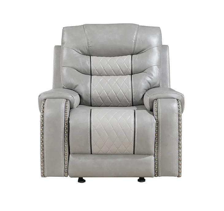 S1988 PHOENIX II GREY RECLINING LIVING ROOM SET AVAILABLE AS 2 PIECE OR 3 PIECE