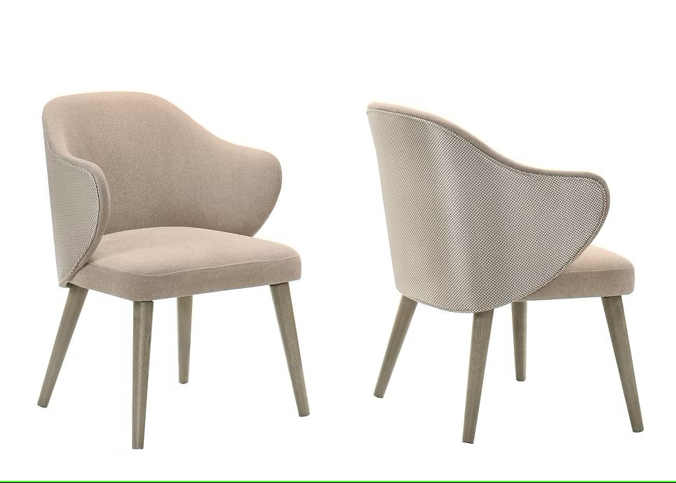 D1300 ADRIANA 7 PC DINING SET INCLUDES REAL MARBLE TOP TABLE WITH 6 CHAIRS