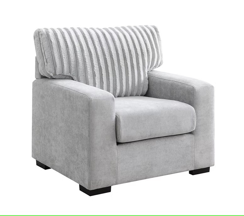 S1800 TARRA GREY LIVING ROOM SET AVAILABLE AS 2 PIECE OR 3 PIECE SET