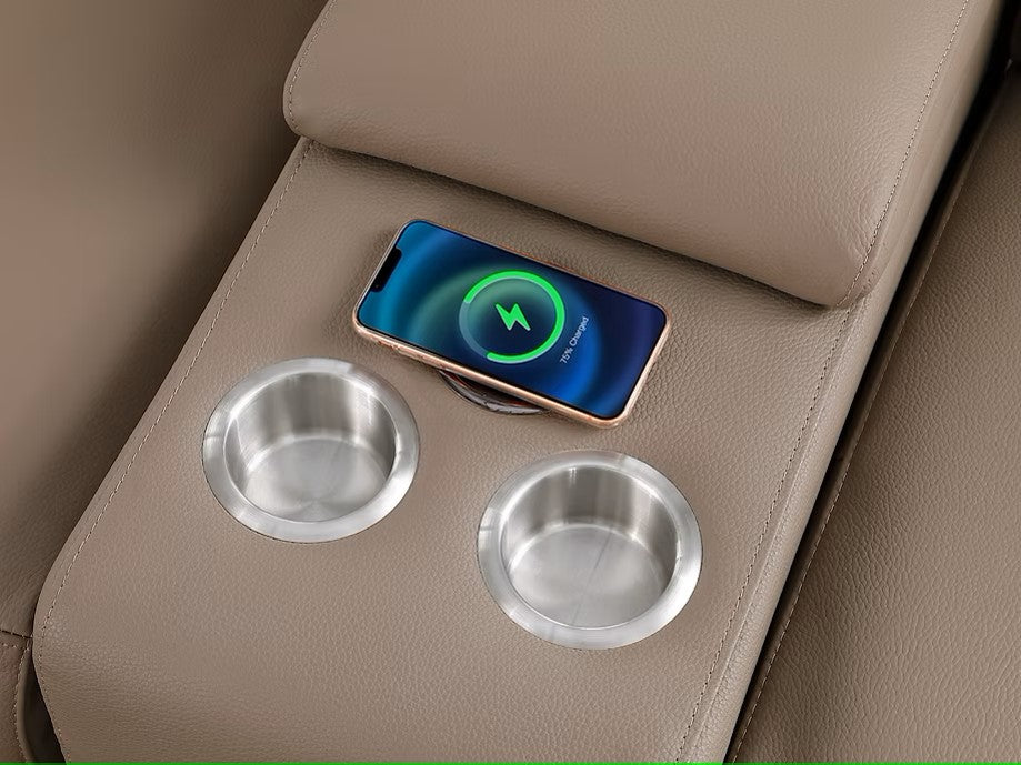 MI-1260 NEXUS BROWN 6PCS POWER SECTIONAL