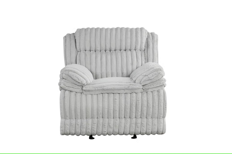 S3939 MELLO GREY 3 PIECE RECLINING LIVING ROOM SET