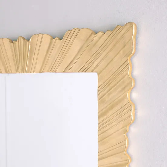 A-M09 HELIOS GOLD LEAF MIRROR