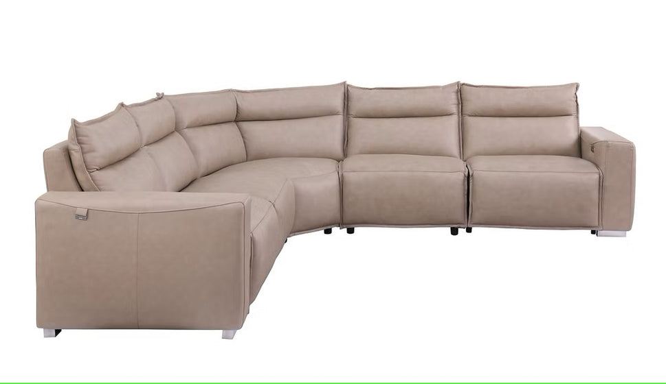MI-1235 SIERRA BEIGE 5PCS POWER SECTIONAL