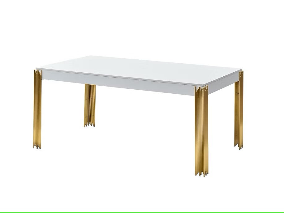 D9060 GLAMOR COLLECTION 7 PC DINING SET INCLUDES TABLE WITH 6 CHAIRS