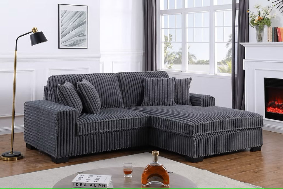 S860 COMFY II GREY 2 PIECE SECTIONAL