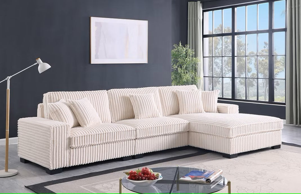 S860 COMFY II CREAM 3 PIECE SECTIONAL