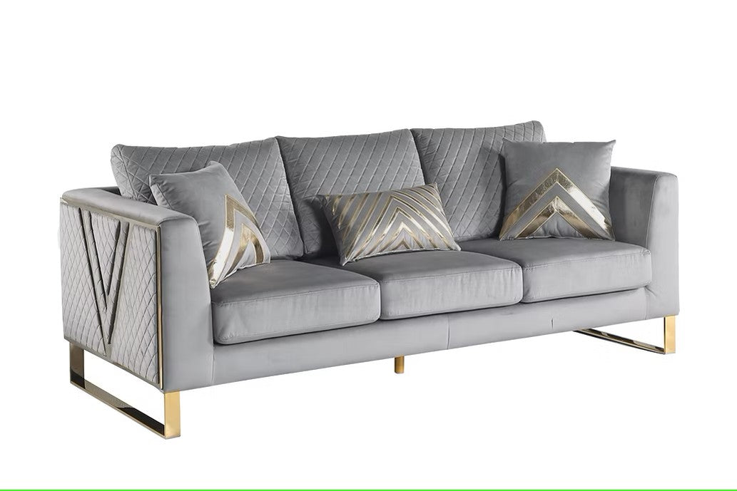 S1300 VISTA BONITA GREY LIVING ROOM SET AVAILABLE AS 2 PIECE OR 3 PIECE SET