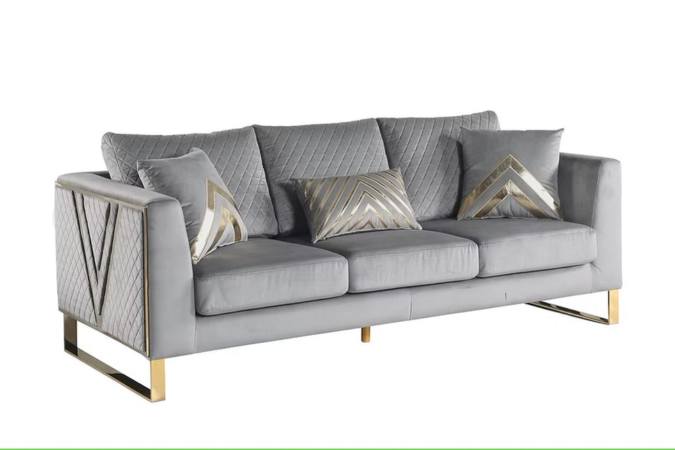 S1300 VISTA BONITA GREY LIVING ROOM SET AVAILABLE AS 2 PIECE OR 3 PIECE SET
