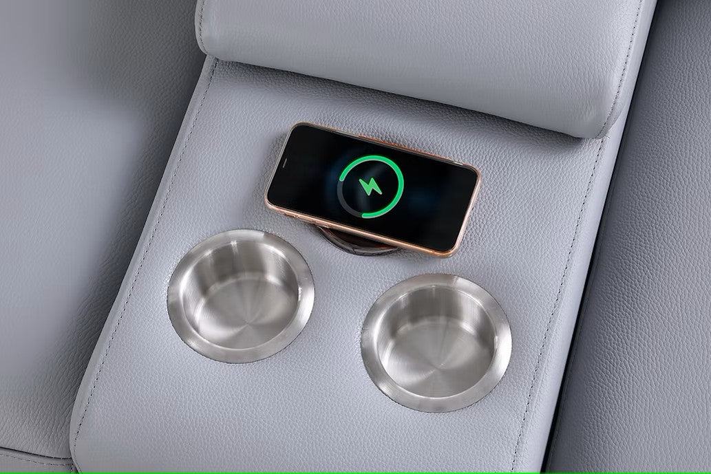 MI-1260 NEXUS LIGHT BLUE 6PCS POWER SECTIONAL