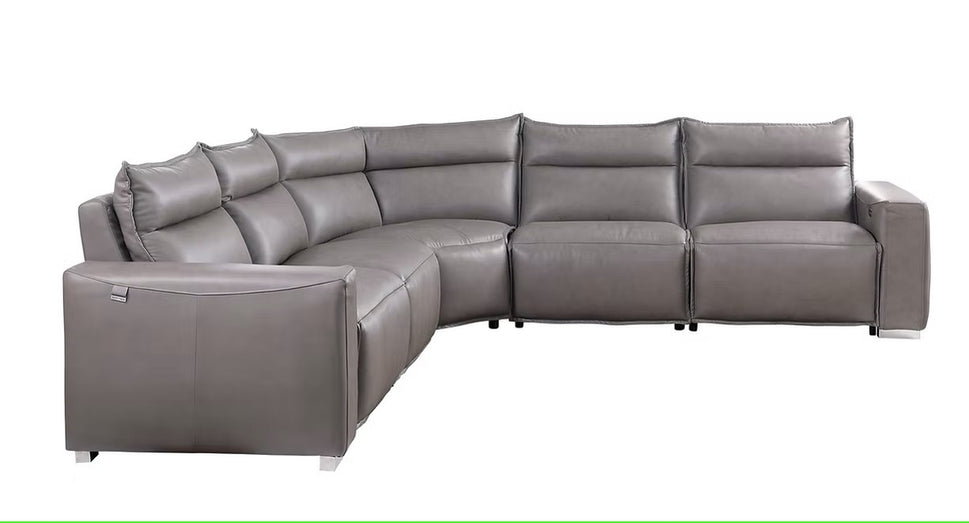 MI-1235 SIERRA GREY 5PCS POWER SECTIONAL