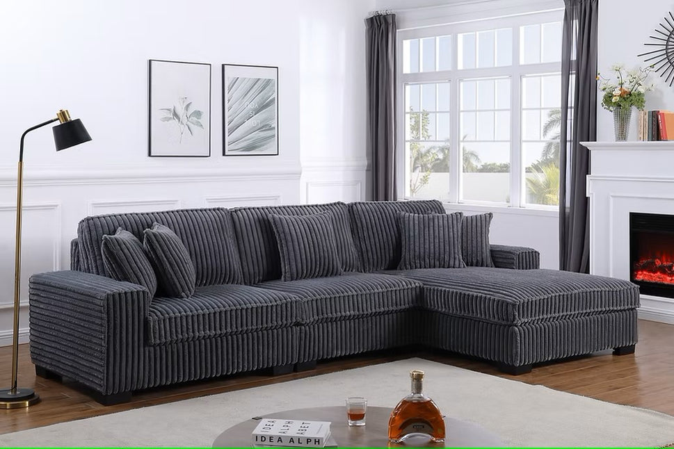 S860 COMFY II GREY 3 PIECE SECTIONAL