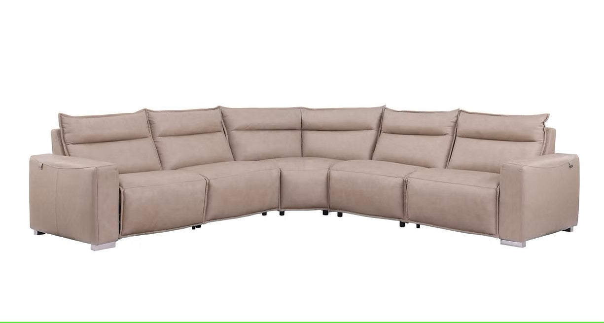 MI-1235 SIERRA BEIGE 5PCS POWER SECTIONAL