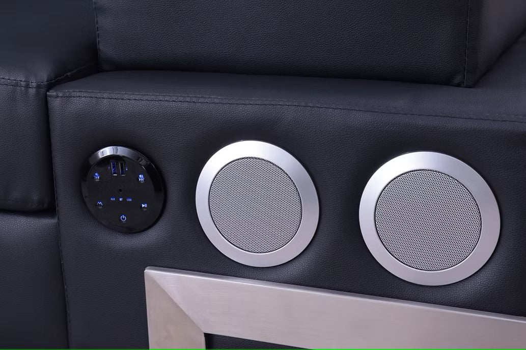 S1047 MAGIC SECTIONAL WITH LED LIGHTS AND SPEAKERS