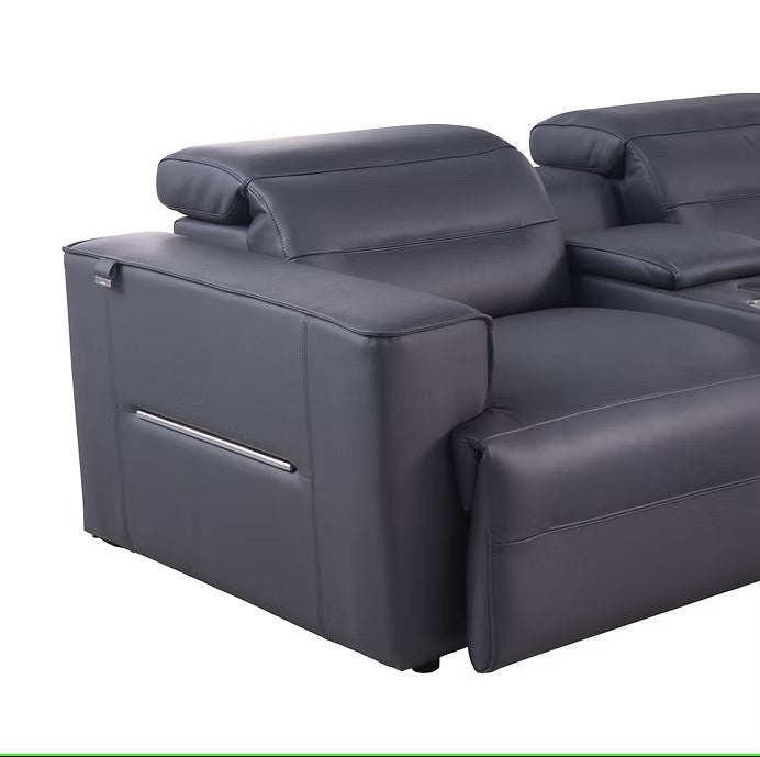 MI-1260 NEXUS DARK NAVY 6PCS POWER SECTIONAL