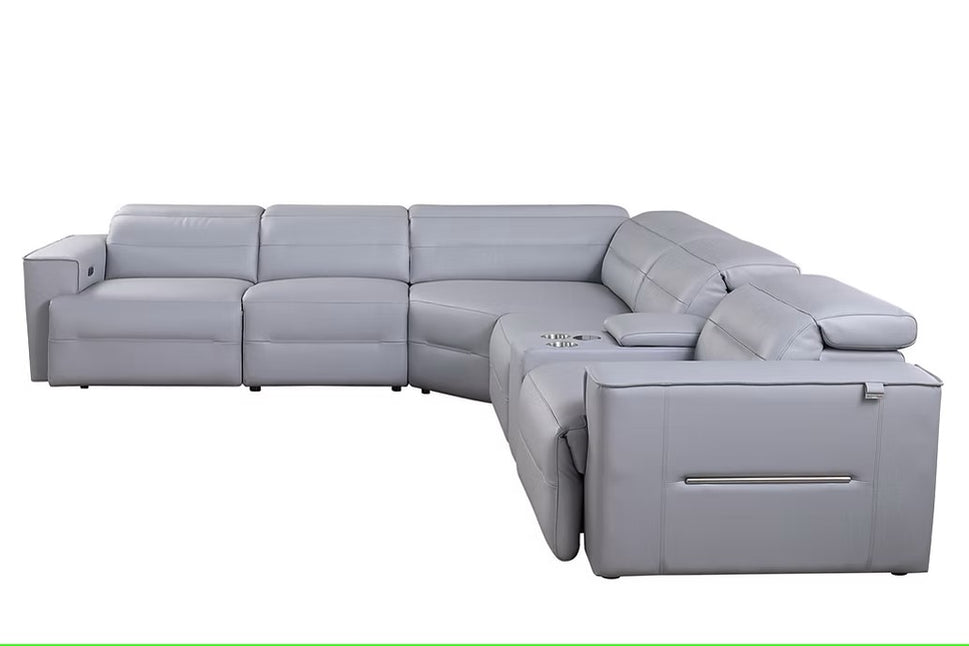 MI-1260 NEXUS LIGHT BLUE 6PCS POWER SECTIONAL