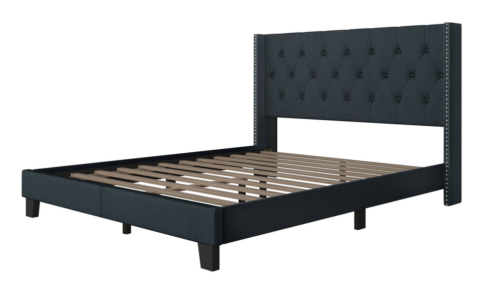 HH760 CHARCOAL PLATFORM BED AVAILABLE IN TWIN, FULL, QUEEN AND KING SIZES