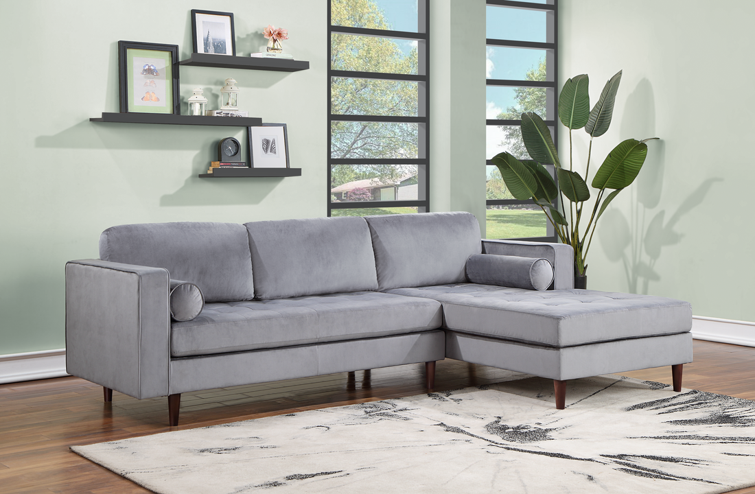 ROXY GREY SECTIONAL