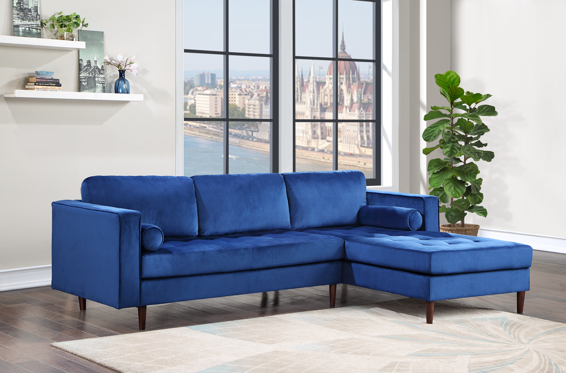 ROXY BLUE SECTIONAL
