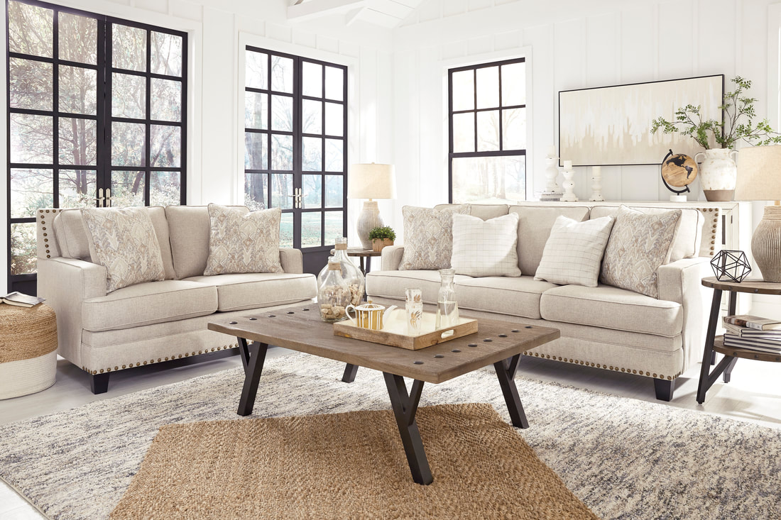 ASHLEY 156-02 SOFA AND LOVESEAT SET