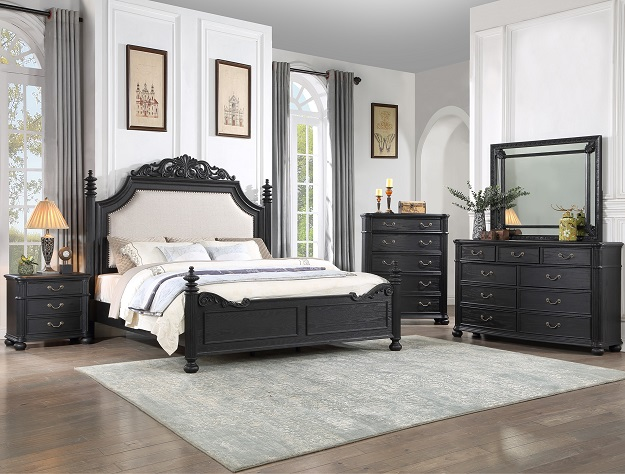 SETB1130 KINGSBURY BED AVAILABLE IN QUEEN AND KING