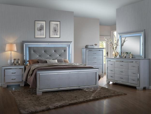 SETB7100 LILLIAN BEDROOM SET AVAILABLE IN QUEEN AND KING SIZES