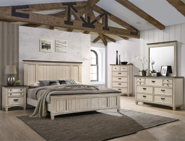 SETB9100 SAWYER BEDROOM SET AVAILABLE IN QUEEN AND KING SIZES