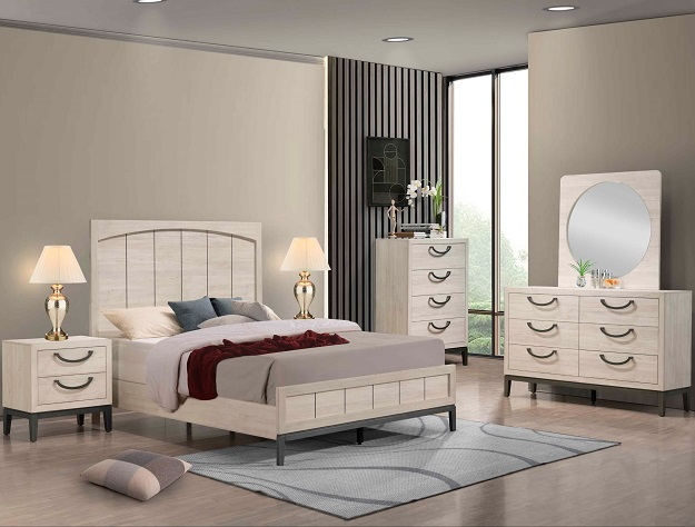 SETB3300 VEDA BEDROOM SET AVAILABLE IN QUEEN AND KING SIZES