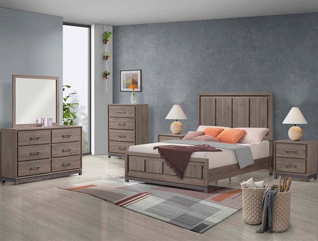 SETB3150 RIVER BEDROOM SET AVAILABLE IN QUEEN AND KING SIZES