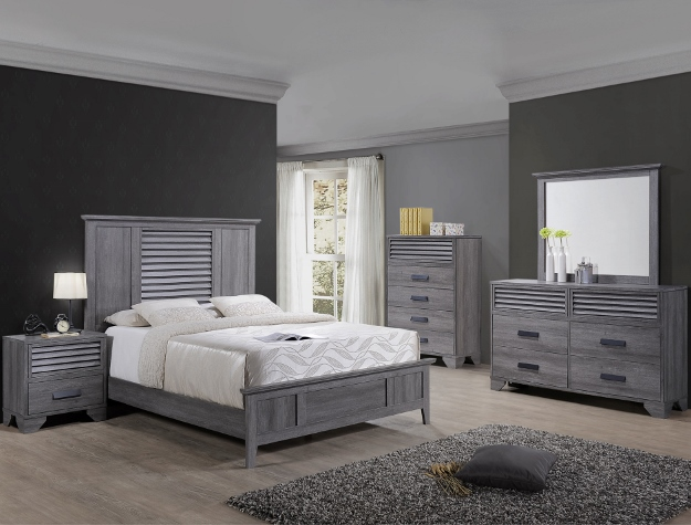 SETB4740 SARTER BEDROOM SET AVAILABLE IN QUEEN AND KING SIZES
