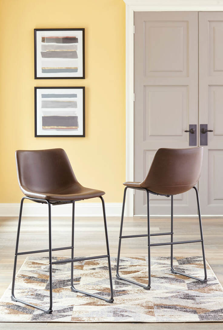D372-130 BAR STOOL SET 39"H