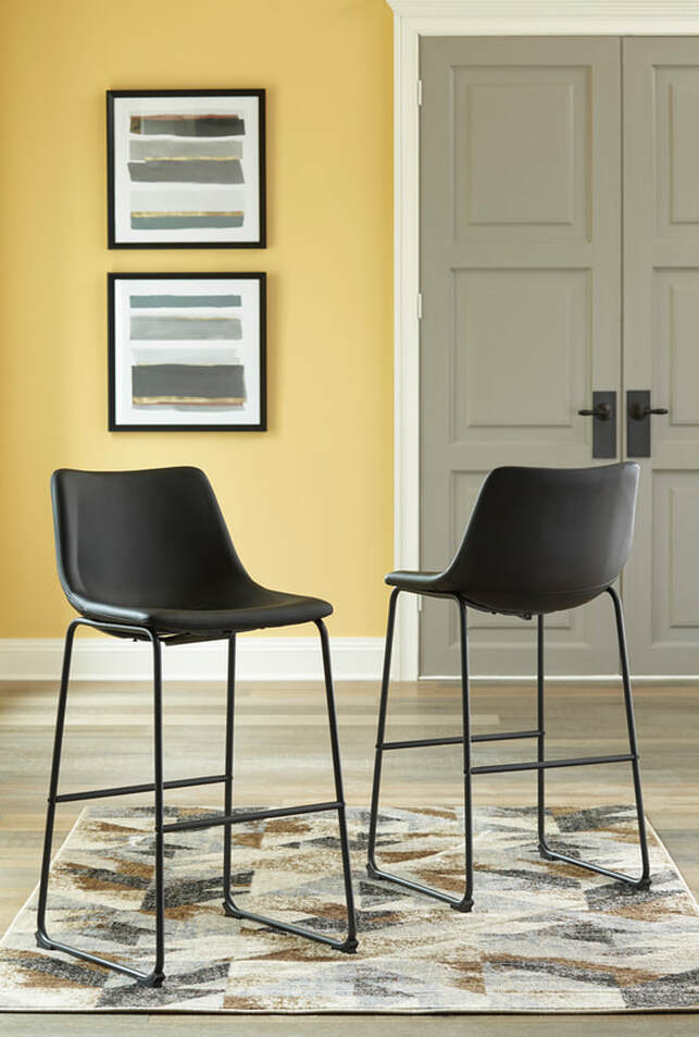 D372-630 PUB BAR STOOL SET 39"H