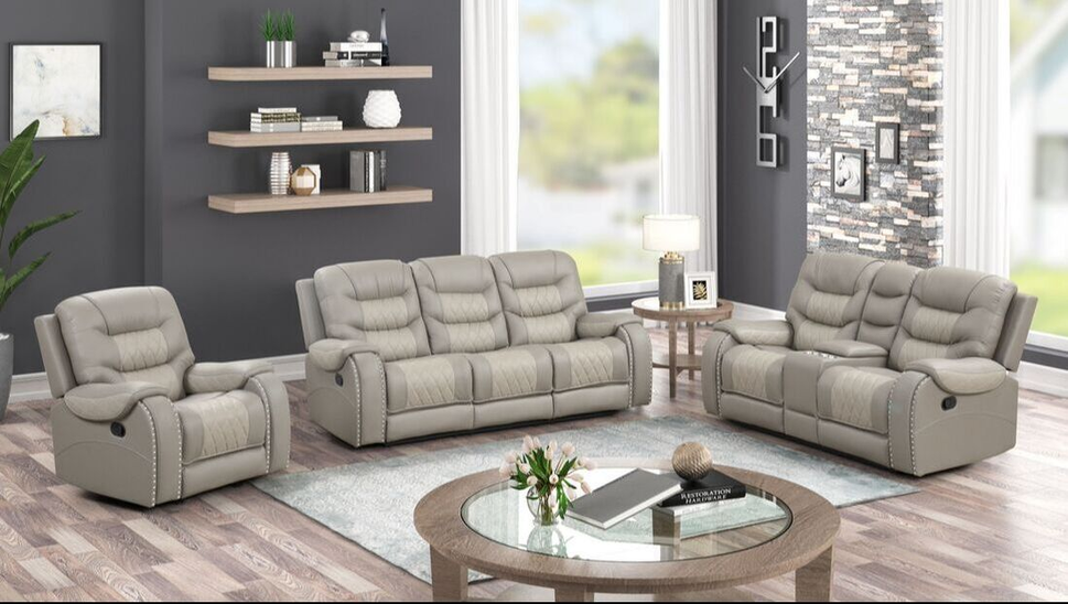 ASHLEY1004 OVERSIZED 3PC RECLINING SET