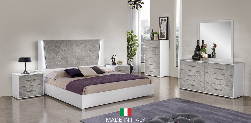 MARLENE COLLECTION BEDROOM SET AVAILABLE IN QUEEN AND KING SIZES AS 4 PC OR 5 PC SETS