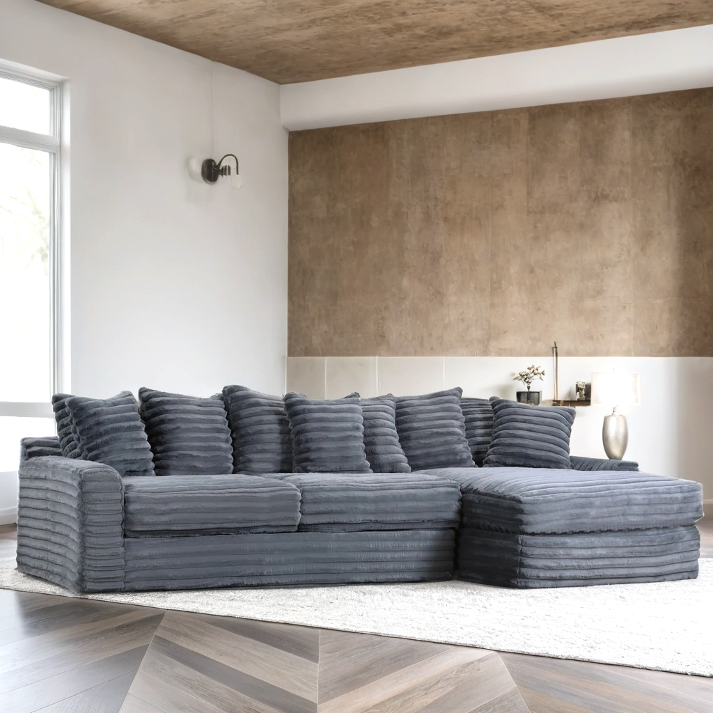 4810 JULIA CHARCOAL GRAY SECTIONAL