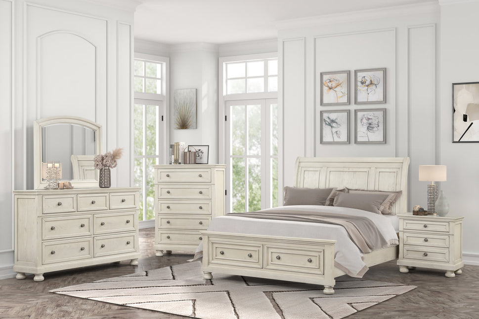 MAGNOLIA 40 BEDROOM SET AVAILABLE IN QUEEN AND KING SIZES AS 4PC or 5PC SET