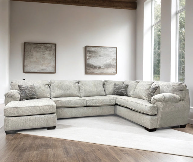 BRENTWOOD SECTIONAL AVAILABLE IN GRAY, LINEN, BLACK AND ONYX