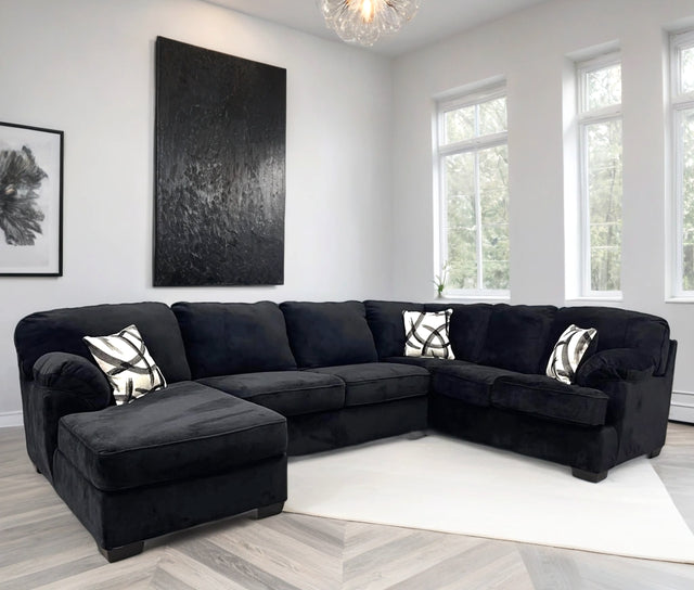 BRENTWOOD SECTIONAL AVAILABLE IN GRAY, LINEN, BLACK AND ONYX