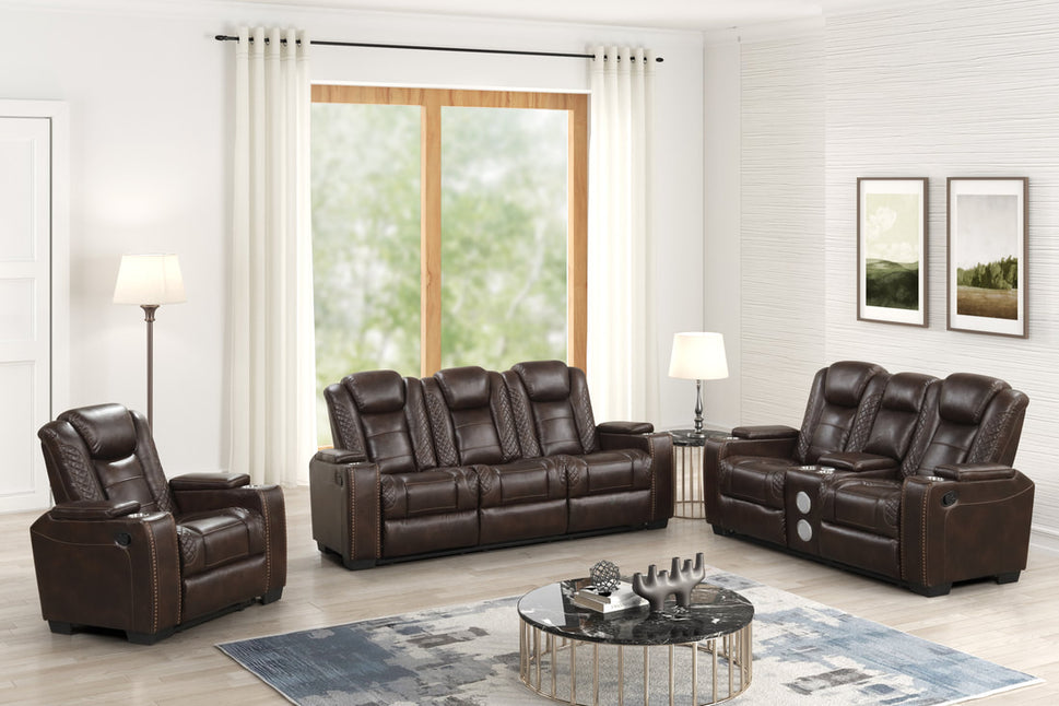 STEFANO60 ESPRESSO 3 PIECE LIVING ROOM SET