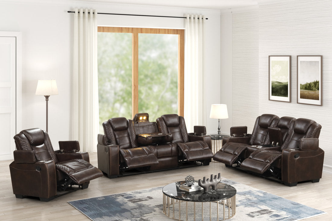 STEFANO60 ESPRESSO 3 PIECE LIVING ROOM SET