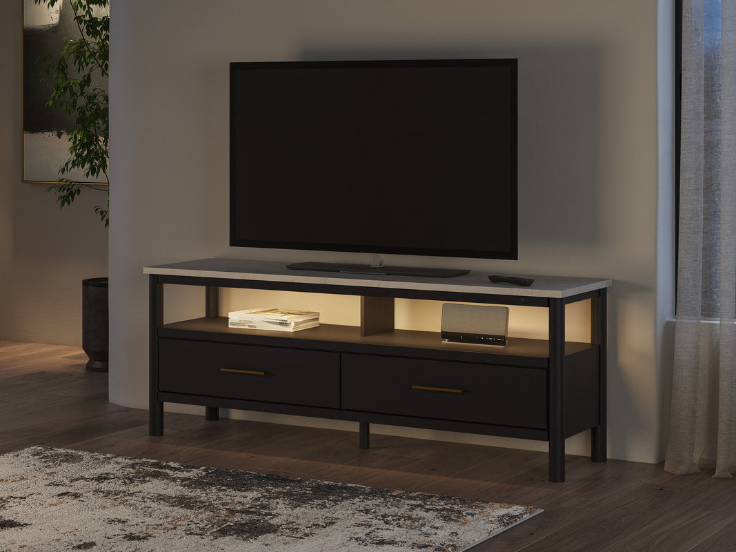 W2616-68 TV STAND 72" L WITH AMBIENT LIGHTING