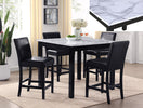 Switch 1715SET-RB LENNON 5-PC CONTR HGT TBL AVAILABLE W ROYAL BLUE OR PU BLACK CHAIRS 2 image