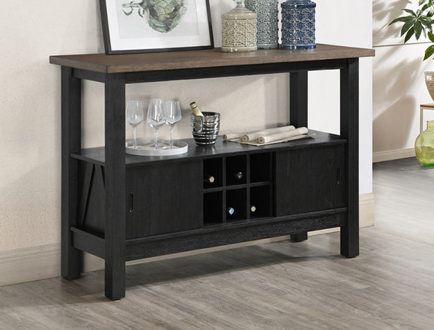 2158CG- MARIBELLE SERVER AVAILABLE IN CHALK WARM GREY AND WHEAT COLORS