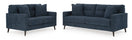 Switch ASHLEY 261-06 NAVY SOFA AND LOVESEAT SET 2 image
