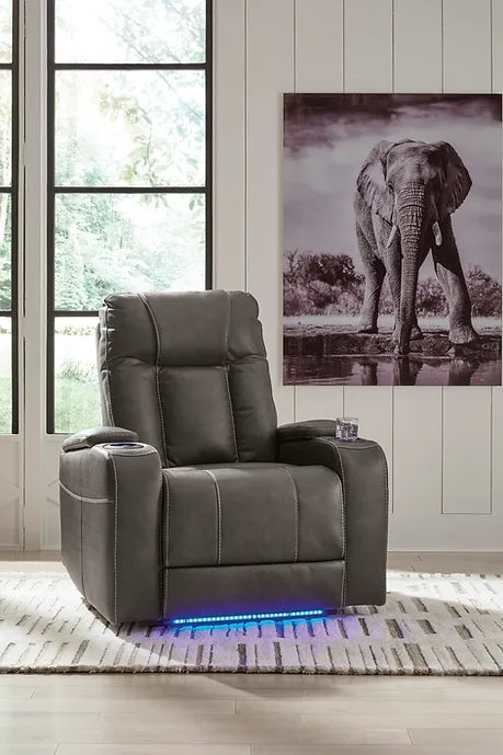 ASHLEY 66205 FEAZADA SHADOW POWER RECLINER