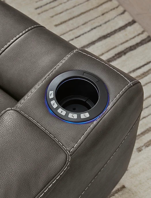 ASHLEY 66205 FEAZADA SHADOW POWER RECLINER