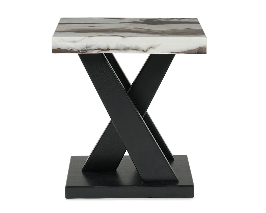 ASHLEY T403-13 3 PIECE COFFEE AND SIDE TABLES SET