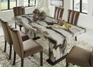 Switch ASHLEY D581 JESHINA 7 PIECE DINING ROOM SET 2 image