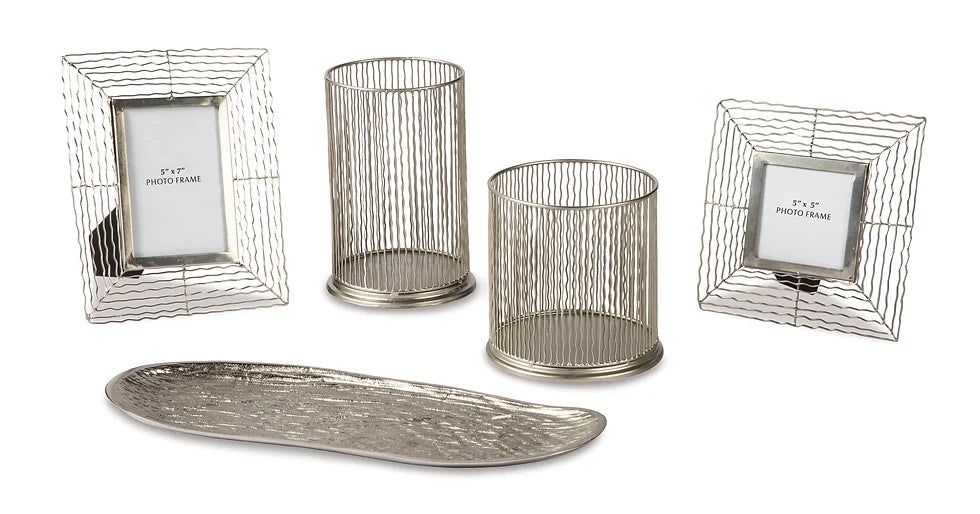 ASHLEY A2C00115 DYMPANA 5 PIECE ACCESSORY SET