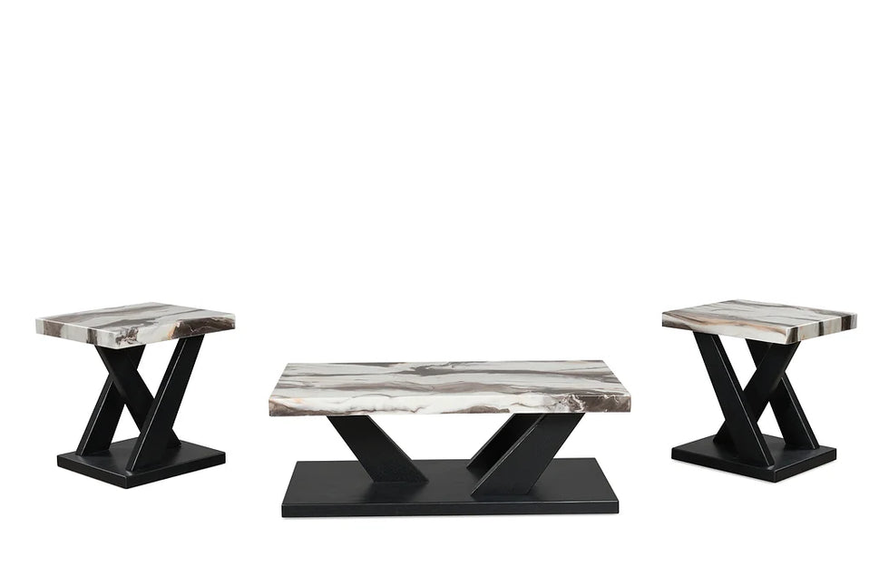 ASHLEY T403-13 3 PIECE COFFEE AND SIDE TABLES SET
